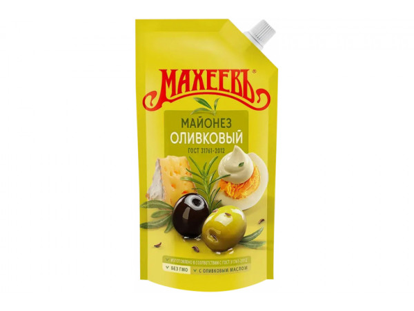 Майонез "Махеев" оливковый 190г