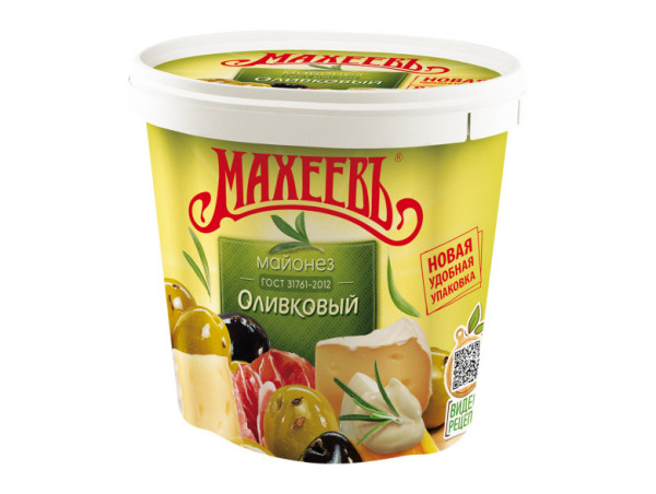 Майонез "Махеев" оливковый 800г
