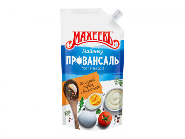 Майонез "Махеев" провансаль белый 190г