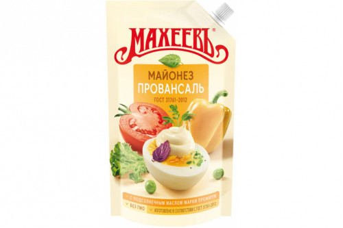 Майонез "Махеев" провансаль классика 380г 50,5%