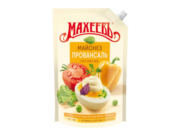 Майонез "Махеев" провансаль классика 630г 40%
