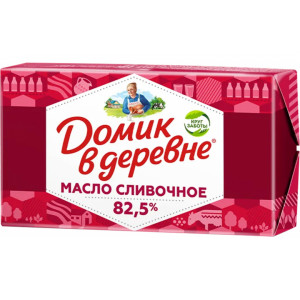 Сливочное масло "Домик в деревне" 82.5% 180г
