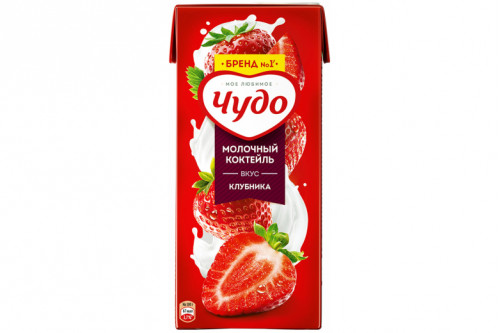 Коктейль "Чудо" клубника 200г Коктейль "Чудо" клубника 200г