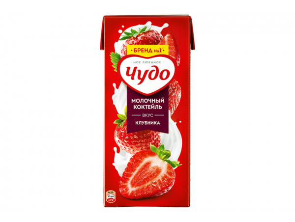 Коктейль "Чудо" клубника 200г