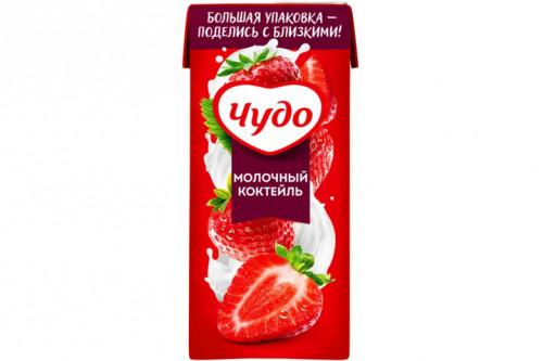 Коктейль "Чудо" клубника 960г