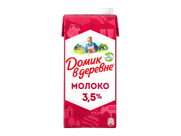 Молоко "Домик в деревне" 3.5% 950г