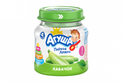 Овощное пюре "Агуша" 80г кабачок