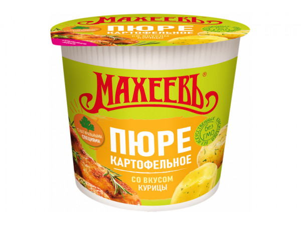 Пюре картоф. БП курица "Махеев" 200г