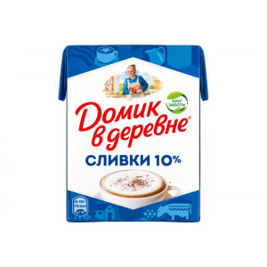 Сливки "Домик в деревне" 10% 200г