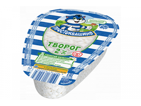 Творог "Простоквашино" 2% 200г