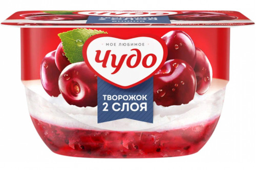 Творожный десерт "Чудо" вишня 100г