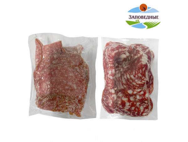 Набор для пиццы колбасы сырокопченые Заповедные продукты