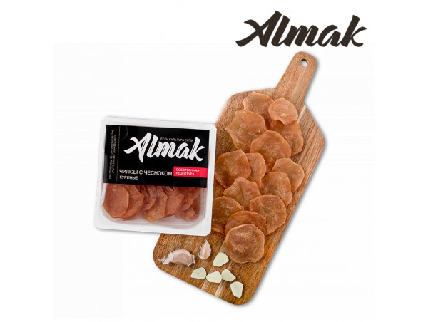 Чипсы куриные с чесноком Альмак