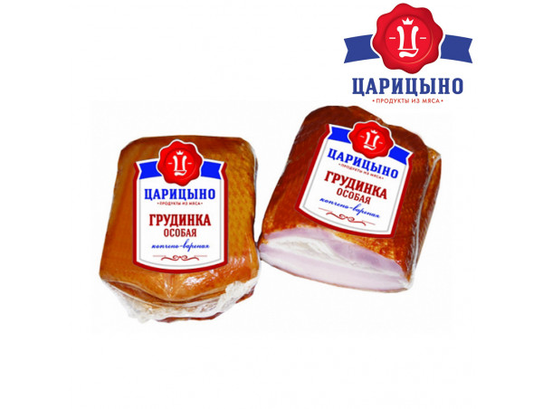 Грудинка свиная варено-копченая Царицыно