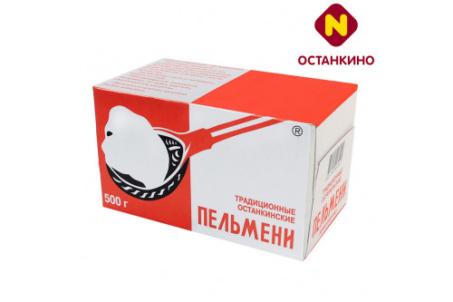 Пельмени Традиционные из свинины и говядины Останкино