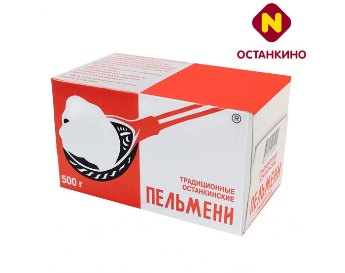 Пельмени Традиционные из свинины и говядины Останкино