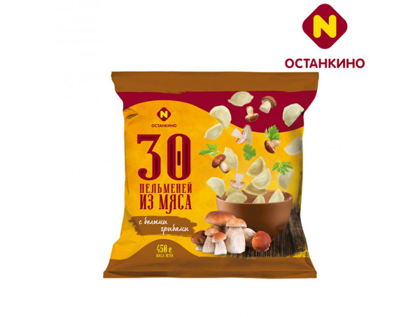 Пельмени с белыми грибами Останкино Пельмени с белыми грибами Останкино