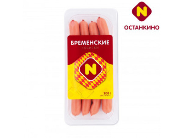 Сосиски «Бременские» Останкино