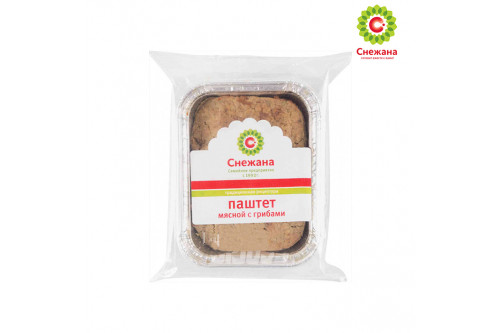 Паштет запечённый мясной Снежана с грибами Снежана Паштет запечённый мясной Снежана с грибами Снежана