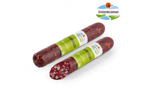 Сырокопчёная колбаса Флоренция Заповедные продукты