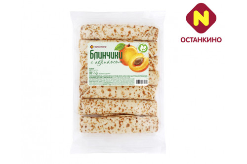 Блинчики круглые с абрикосом Останкино