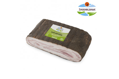 Сало Хуторское копченое Заповедные продукты